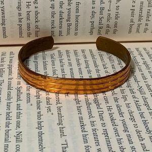 Sabona Etched Copper Cuff